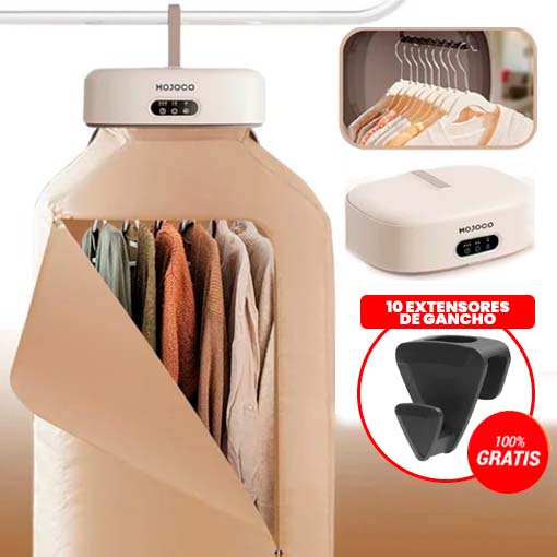 Secadero para ropa portátil👇 + ¡GRATIS! 10 extensores de gancho🎁