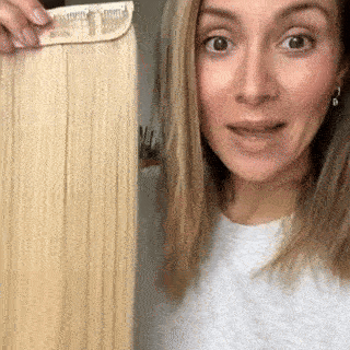 Extensión de cabello realista 60 cm