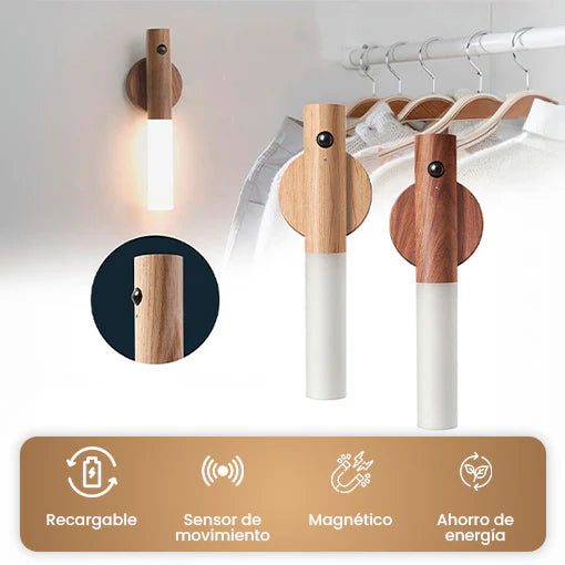 💡Mini Lámpara LED con sensor de movimiento🏃‍♂️Ilumina tu hogar de una manera inteligente y eficiente