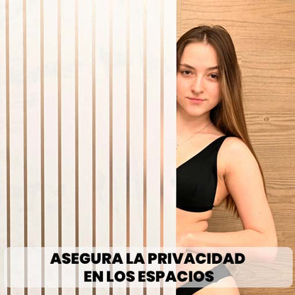 ADHESIVO PARA PRIVACIDAD VENTANA 😱🤩¡LLEVA 10 O 15 METROS!