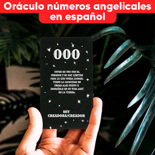 ORÁCULO NÚMEROS ANGELICALES + 2 REGALOS ¡GRATIS!