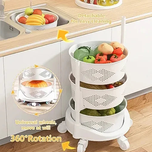 COMBO TABLAS + ESTANTE GIRATORIO  ¡ORDEN Y ESTILO EN TU COCINA!🌀✨