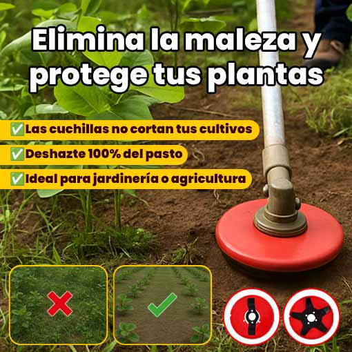 Cuchilla desbrozadora protectora🌱🌹