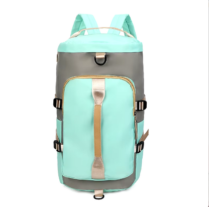 🎒Morral viajero doble color🤩NO DEJES QUE EL EQUIPAJE PESADO TE IMPIDA VIAJAR CON COMODIDAD