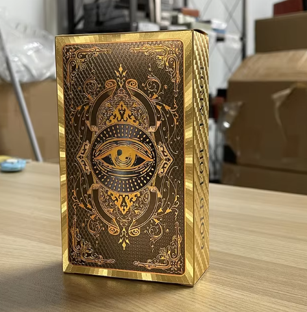 🃏Cartas tarot lámina de oro🧙