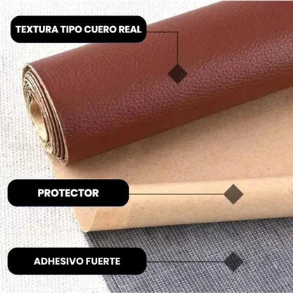 REPARADORES DE CUERO ADHESIVO x 140 CM + 2 RESTAURADORES GRATIS 🤩😱