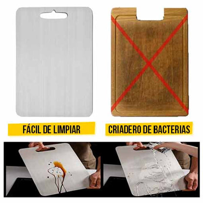 3 TABLAS DE COCINA ACERO INOXIDABLE ⭐😱