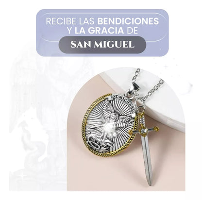 🙇Collar Arcángel San Miguel😇