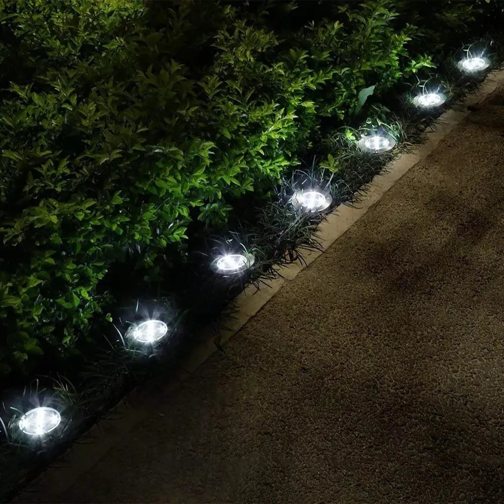 Luz solar LED para jardín