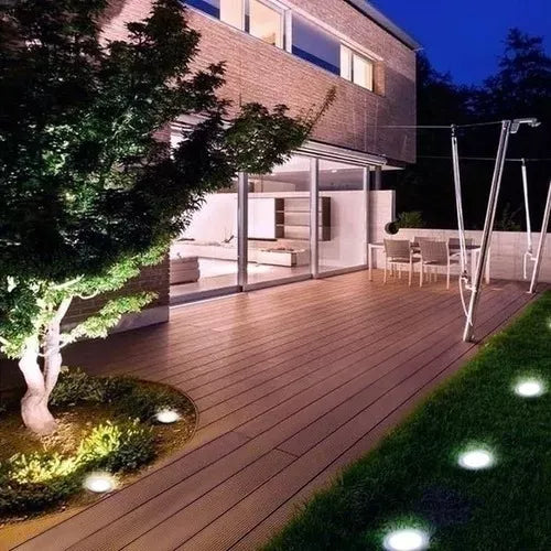 Luz solar LED para jardín