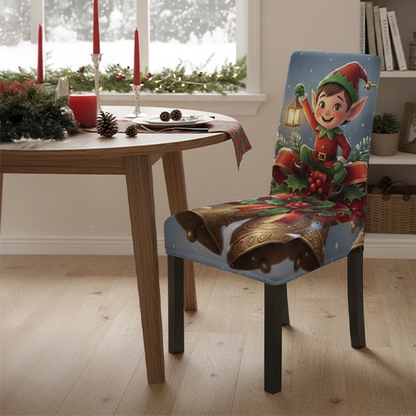 FUNDAS NAVIDEÑAS PARA SILLA 🤩🎄🎅