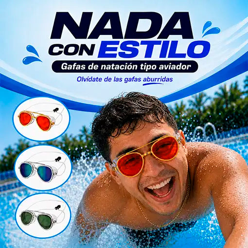 Gafas de Natación Aviator💧🕶️