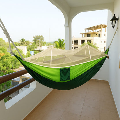 HAMACA CON MOSQUITERO INCLUIDO 😱🤩