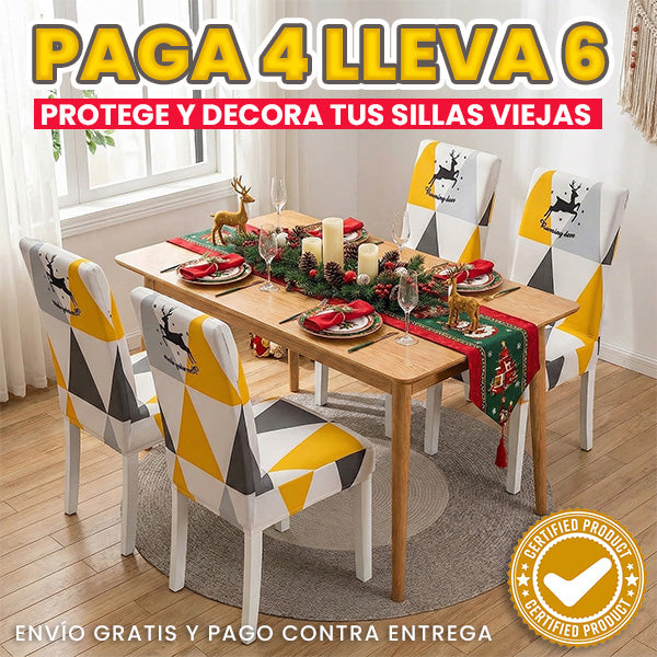 6 PROTECTORES PARA SILLA DECORATIVOS 😱🤩