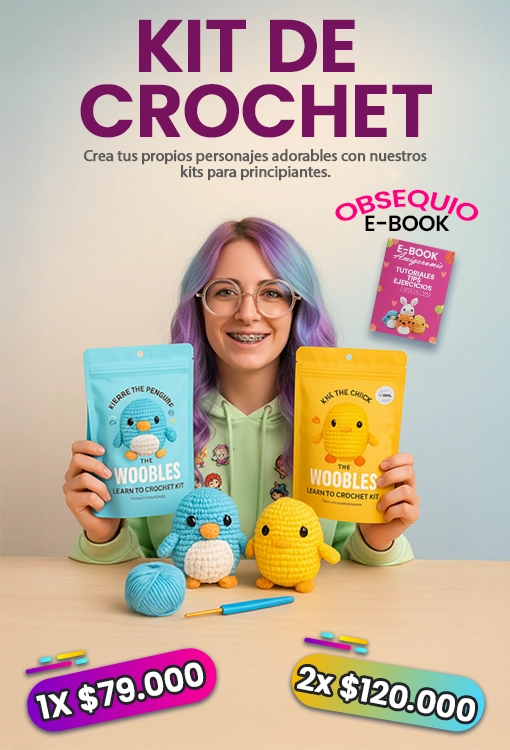 KIT DE CROCHET 🧶 🐤💕