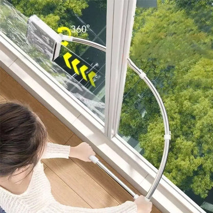 LIMPIA VENTANA 360 😱 ¡Limpia ventanas desde las alturas sin riesgos!