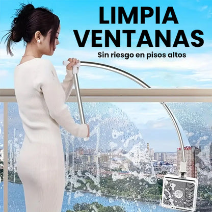 LIMPIA VENTANA 360 😱 ¡Limpia ventanas desde las alturas sin riesgos!