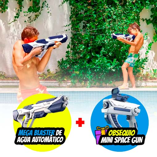 🌞Súper blaster de agua automática ✚Mini Space Gun🔫💦