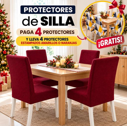 Lleva 4 Protectores para sillas + 4 Amarillos o Naranjas GRATIS 🪑 🤩