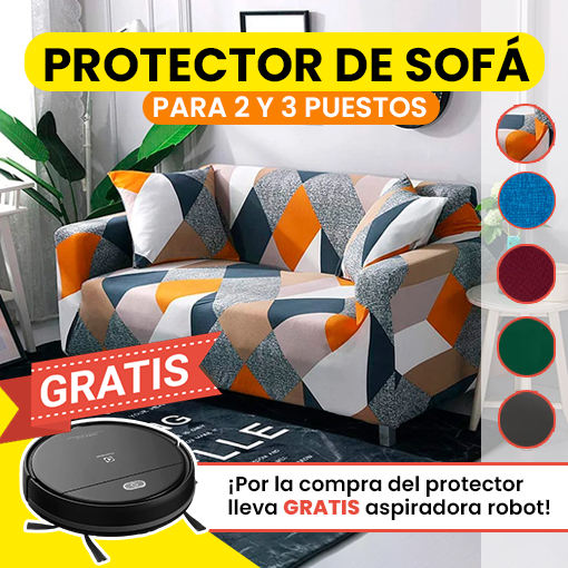 PROTECTOR DE SOFÁ + ASPIRADORA ROBOT GRATIS 😱😍