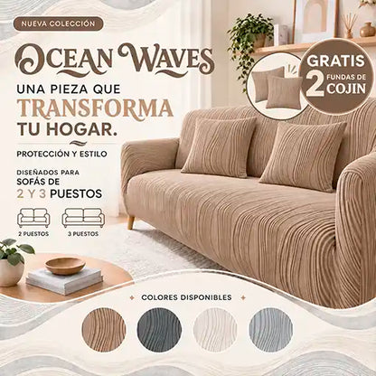 Protectores de sofá Ocean Waves - Ondas de Mar🌊