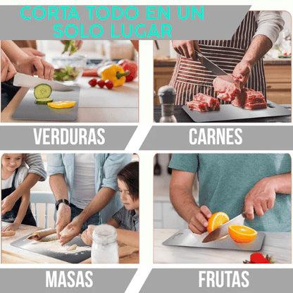 3 TABLAS DE COCINA ACERO INOXIDABLE ⭐😱