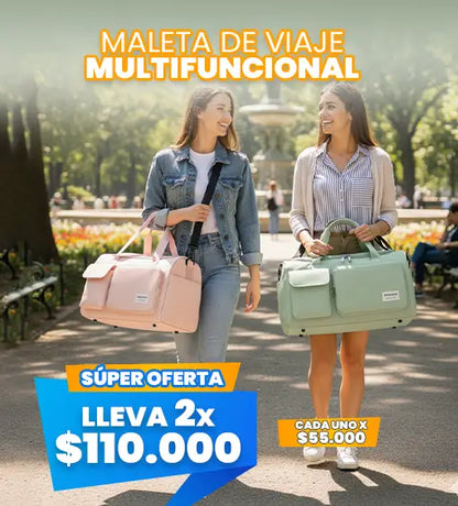 MALETAS DE VIAJE MULTIFUNCIONALES 😎😱 ¡Para viajes, trabajo, GYM y universidad!