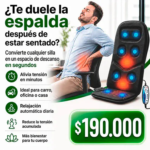 Masajeador para silla